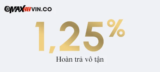 khuyen mai max88 hoan tra vo tan 125